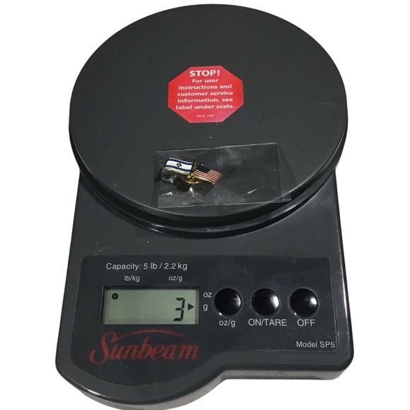 Pin Israeli American Flags Blue White Red Stars Stripes Tac Lapel Bag Jewelry - Picture 4 of 5